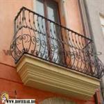 Balustrada balcon fier forjat pret (100)